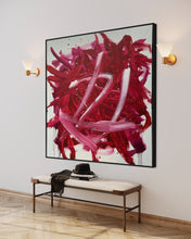Indlæs billede til gallerivisning Red ocean (150 x 150 cm)