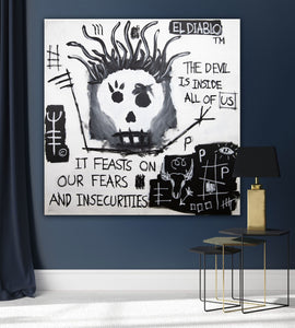 El Diablo (150 x 150 cm)