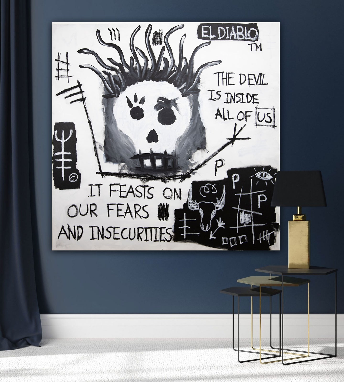 El Diablo (150 x 150 cm)