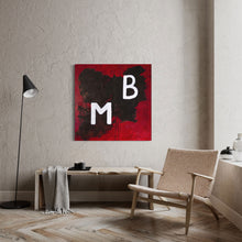 Indlæs billede til gallerivisning M-B (100 x 100 cm)