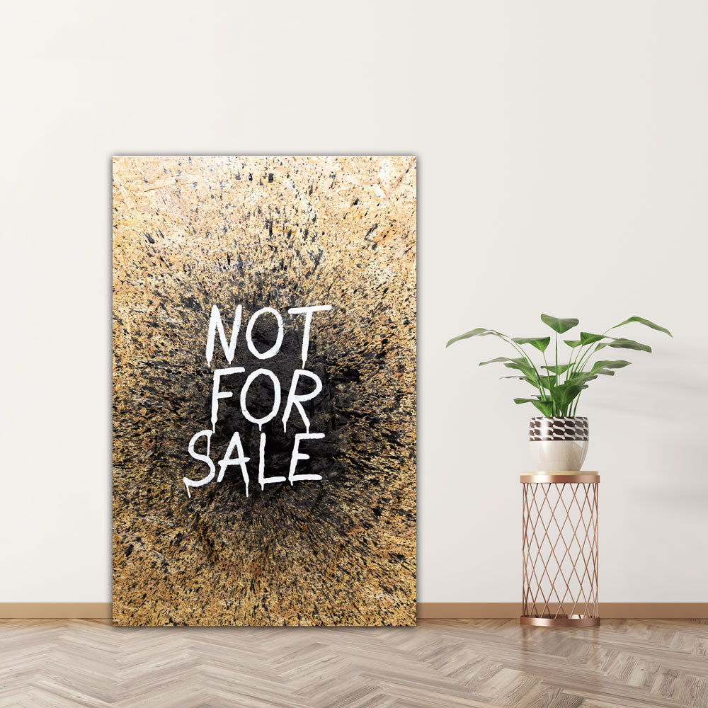 Not for sale (80 x 120 cm)