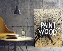Indlæs billede til gallerivisning Paint on wood (60 x 80 cm)